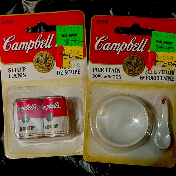 Vintage Campbell's Soup Toy Sets - Picture 1 of 5